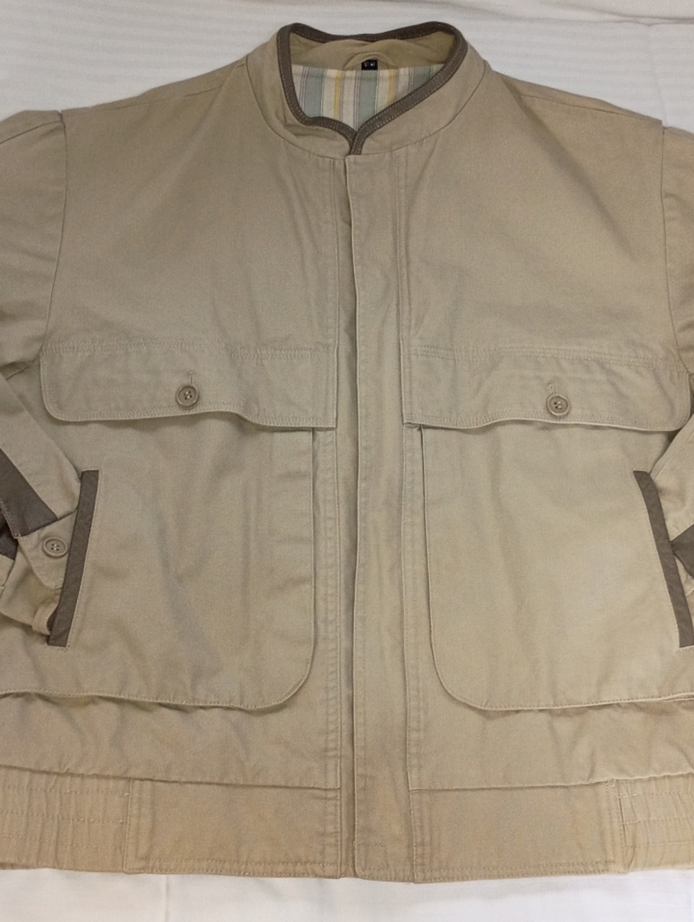 Baracuta Men’s Beige Field Jacket Size 40 - Picture 2 of 6
